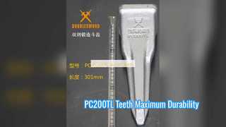 PC200TL Bucket Teeth Heavy Duty Excavator Parts